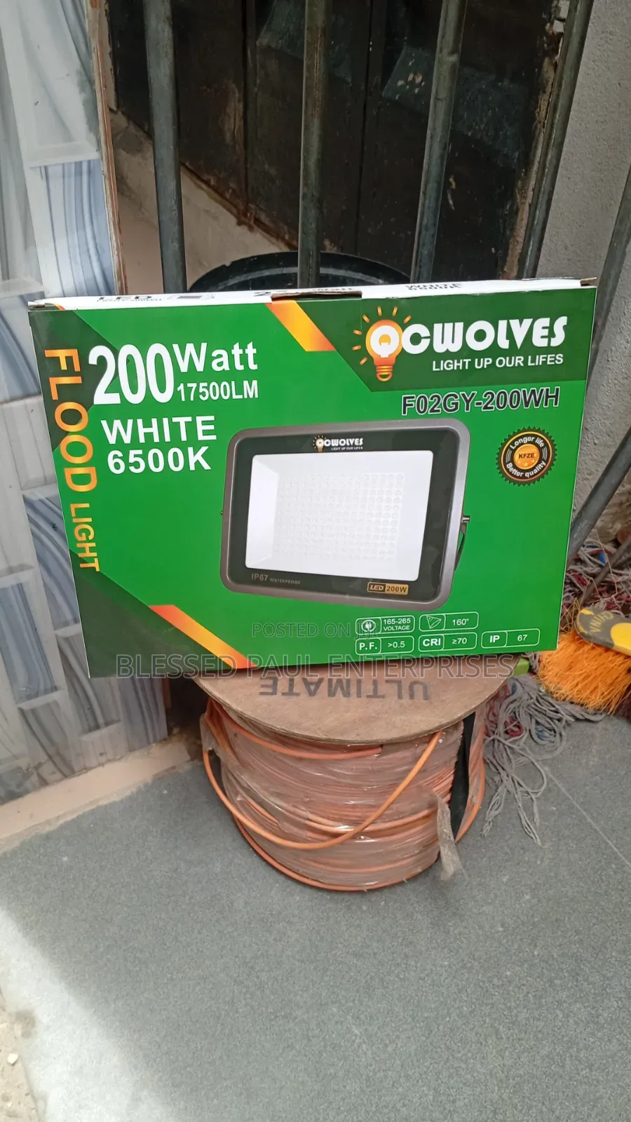 200w Electric Flood Light