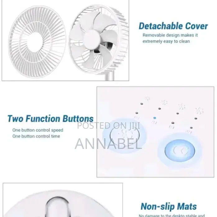 Foldable Mini Table Fan