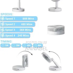 Foldable Mini Table Fan
