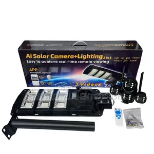 2 in 1, aI Solar Camera Lighting