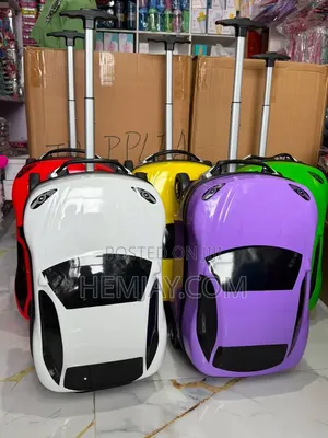 Kids Mini Toy Car Traveling Bags / Children Trolley