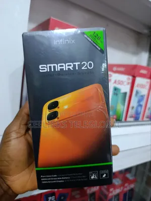 New Infinix Smart 20 128 GB Black
