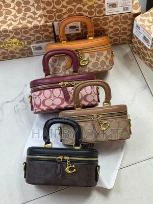 Coach Quality Leather Bag Comes With Box