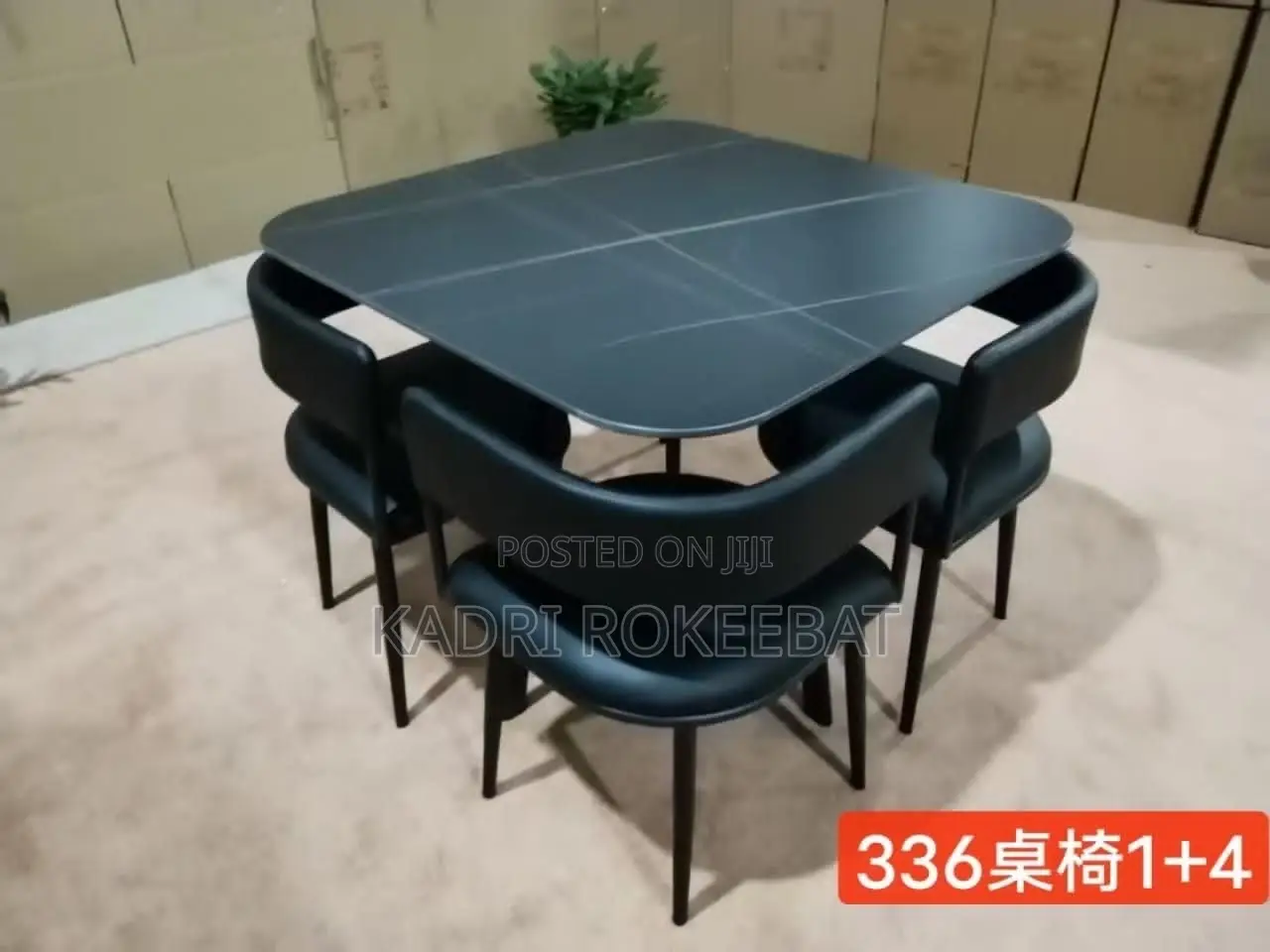 4pcs Marble Dining Set