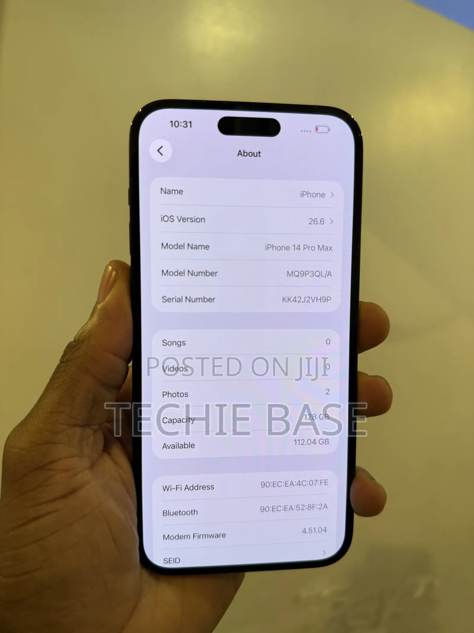 Apple iPhone 14 Pro Max 128 GB Black
