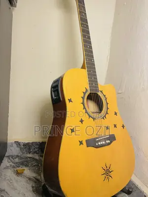 Foreign Used Electric Acoustic Guitar