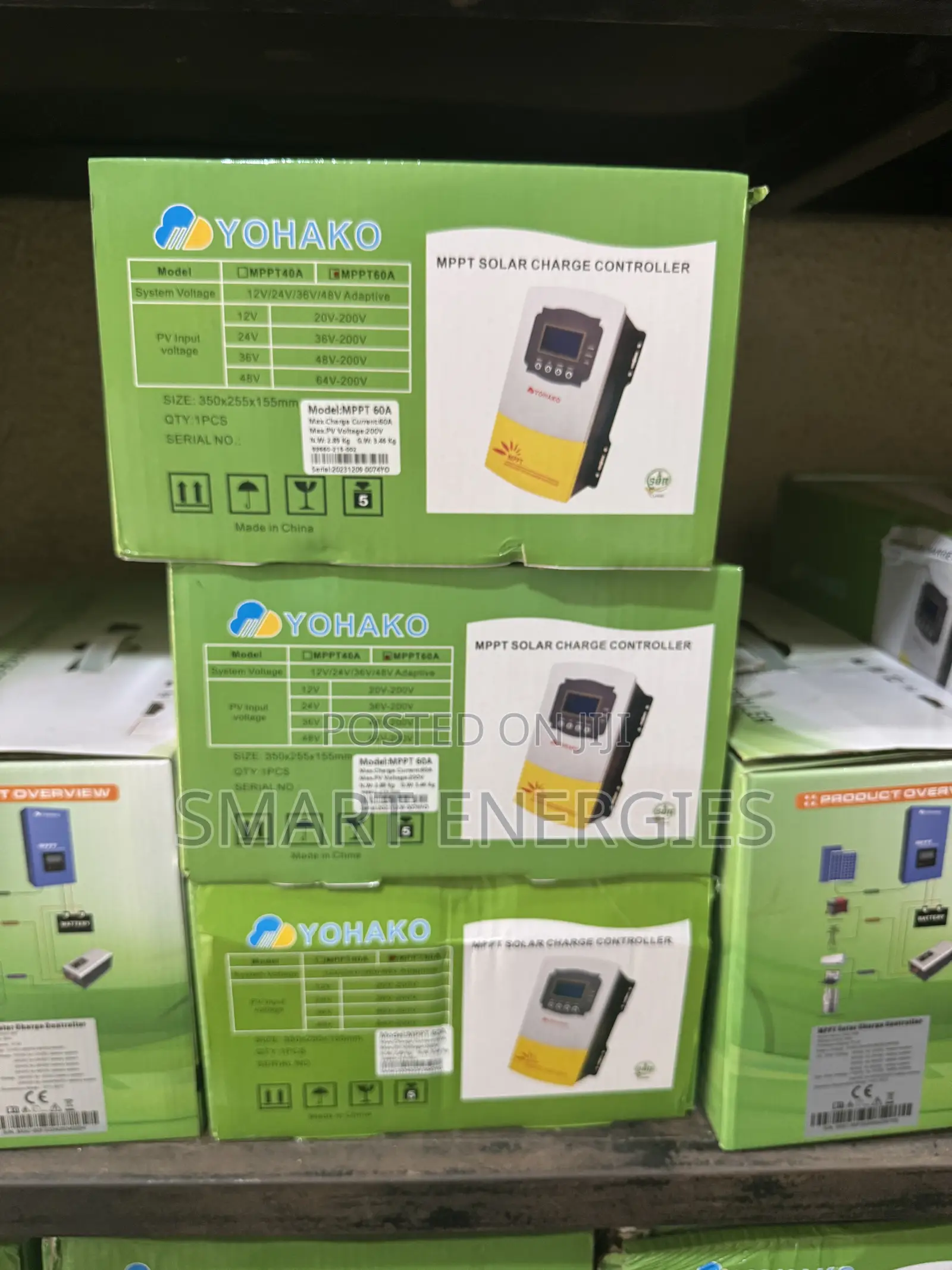 60Ah Yohako MPPT Solar Charge Controller