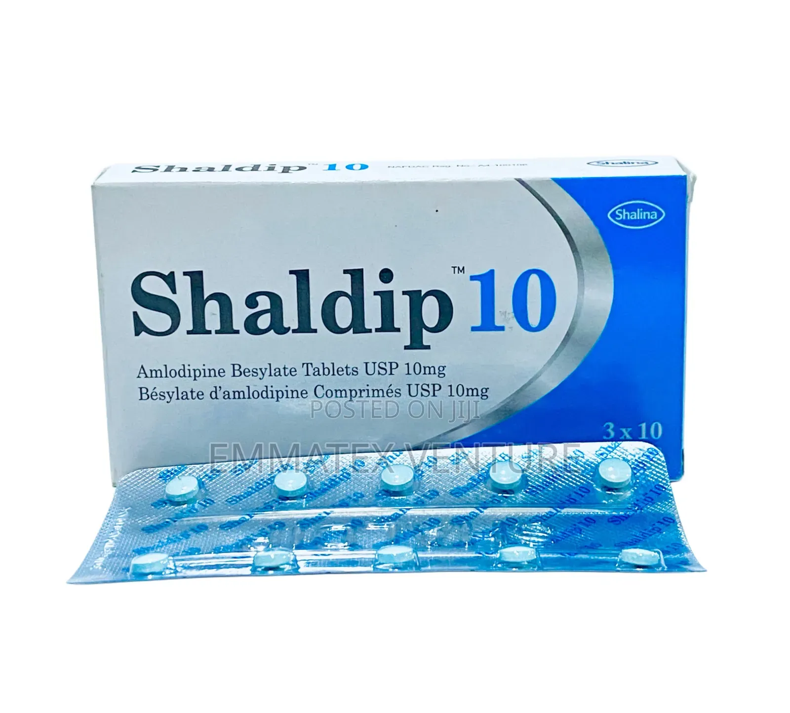 Shaldip 10mg Tablet (Amlodipine) X30