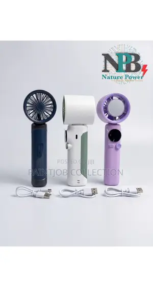 Handheld Portable Rechargeable Fan