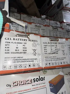 220Ah Choice Dry Cell Solar Battery