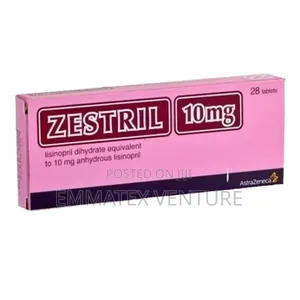 Zestril 10mg Tablet (Lisinopril) X28
