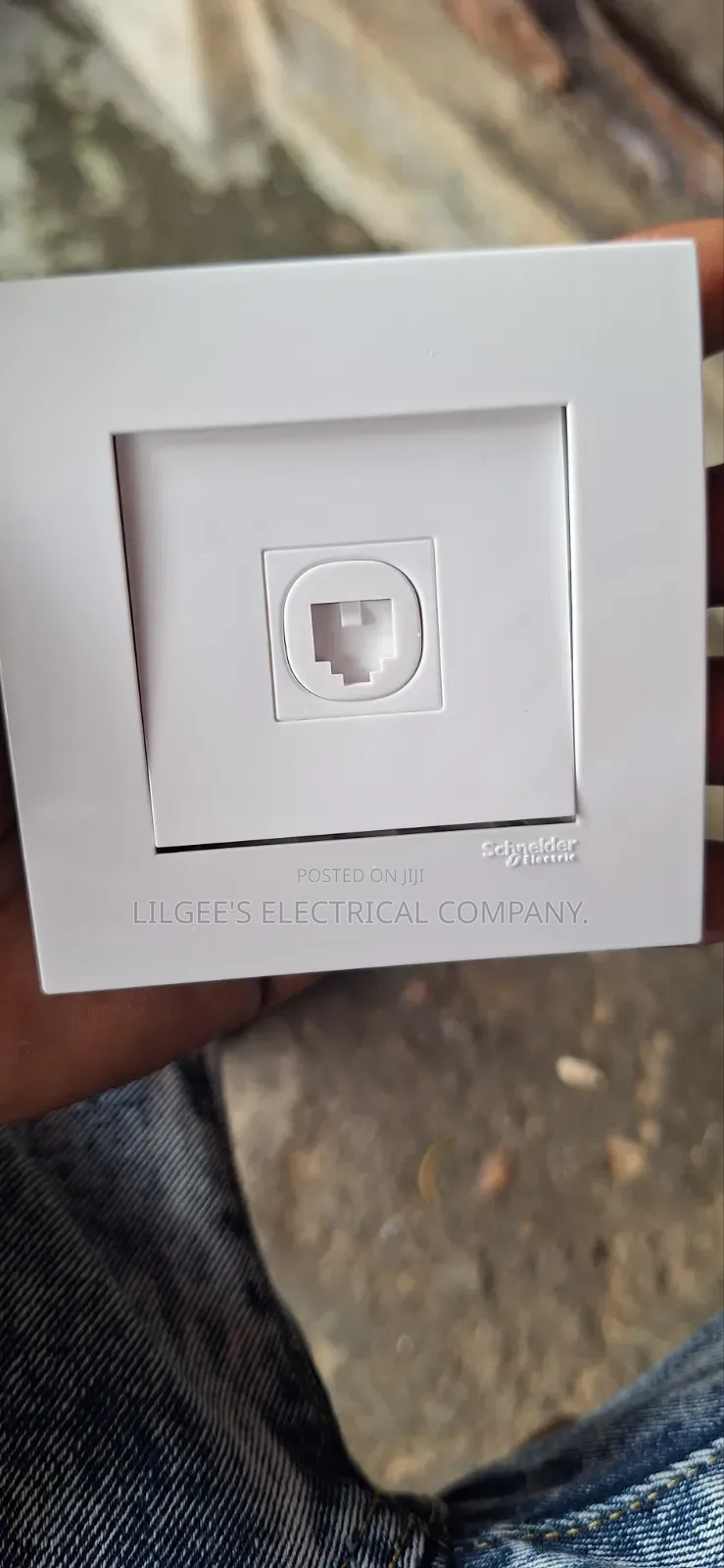 Schneider Telephone Socket