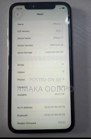 Apple iPhone 11 64 GB White