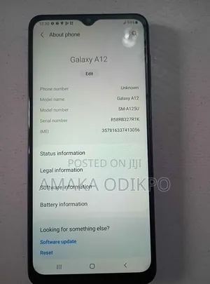 Samsung Galaxy A12 32 GB Black
