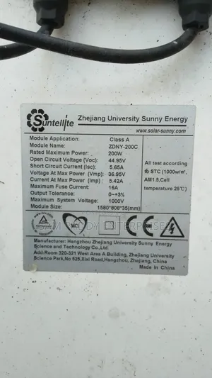 Solar Panel Original 200 W