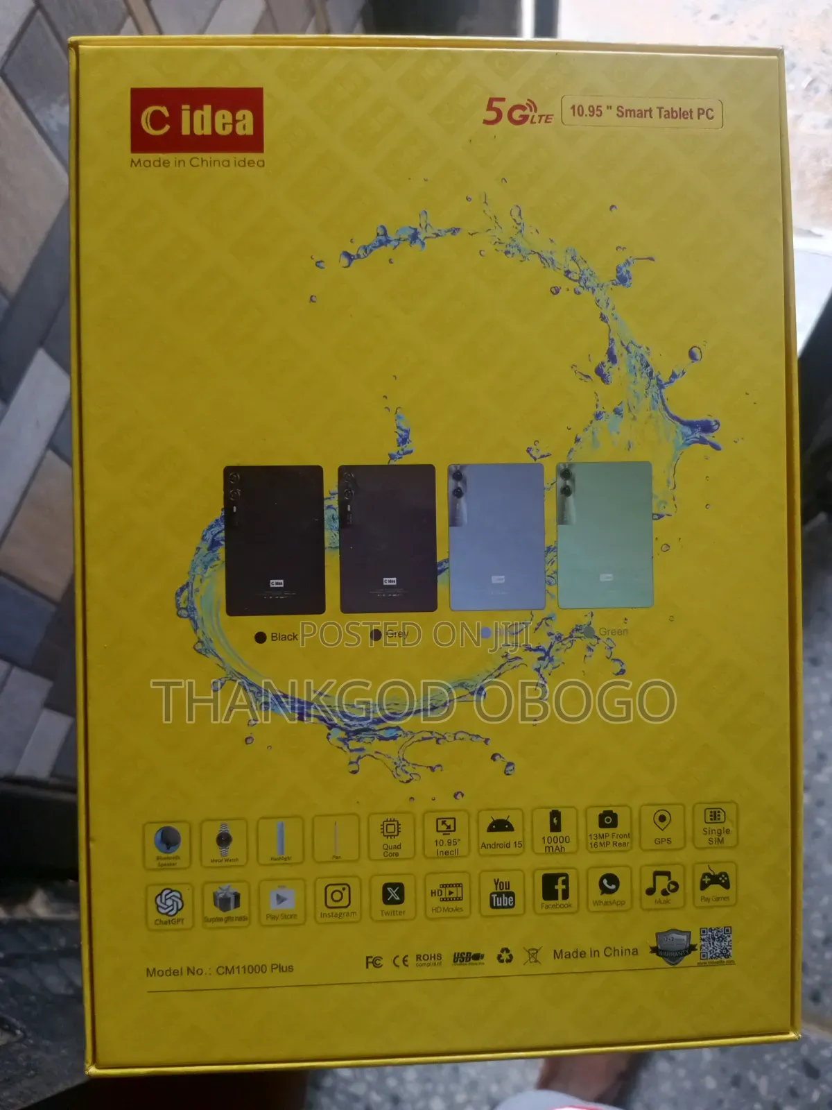 C idea CM10500 Plus 1 TB Black