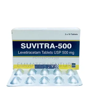 Suvitra Tablet 500mg (Levetiracetam) X30