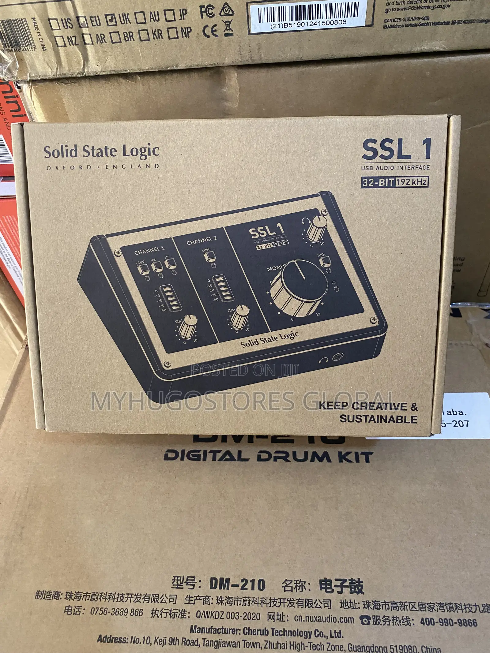 Solid State Logic SSL 1 2x2 USB-C Audio Interface
