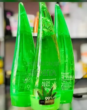 99% Aloe Vera Gel 250ml - Soothing Moisturizing - Skin + Hair - ₦