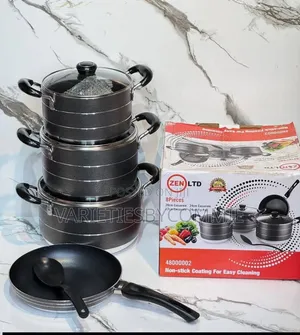 8pcs Zen High Quality Non Stick Pot With Frying Pan