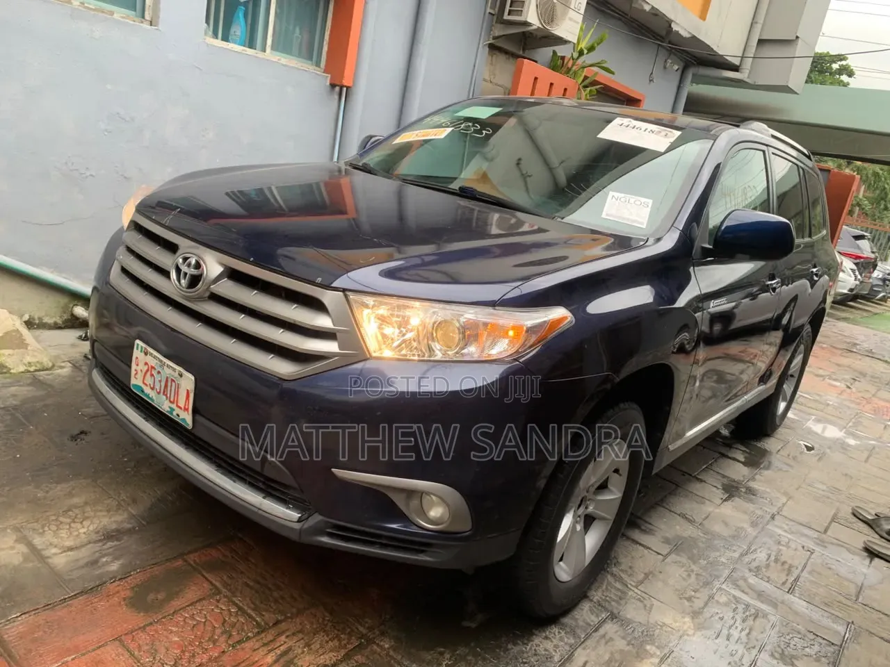 Toyota Highlander 2013 Blue