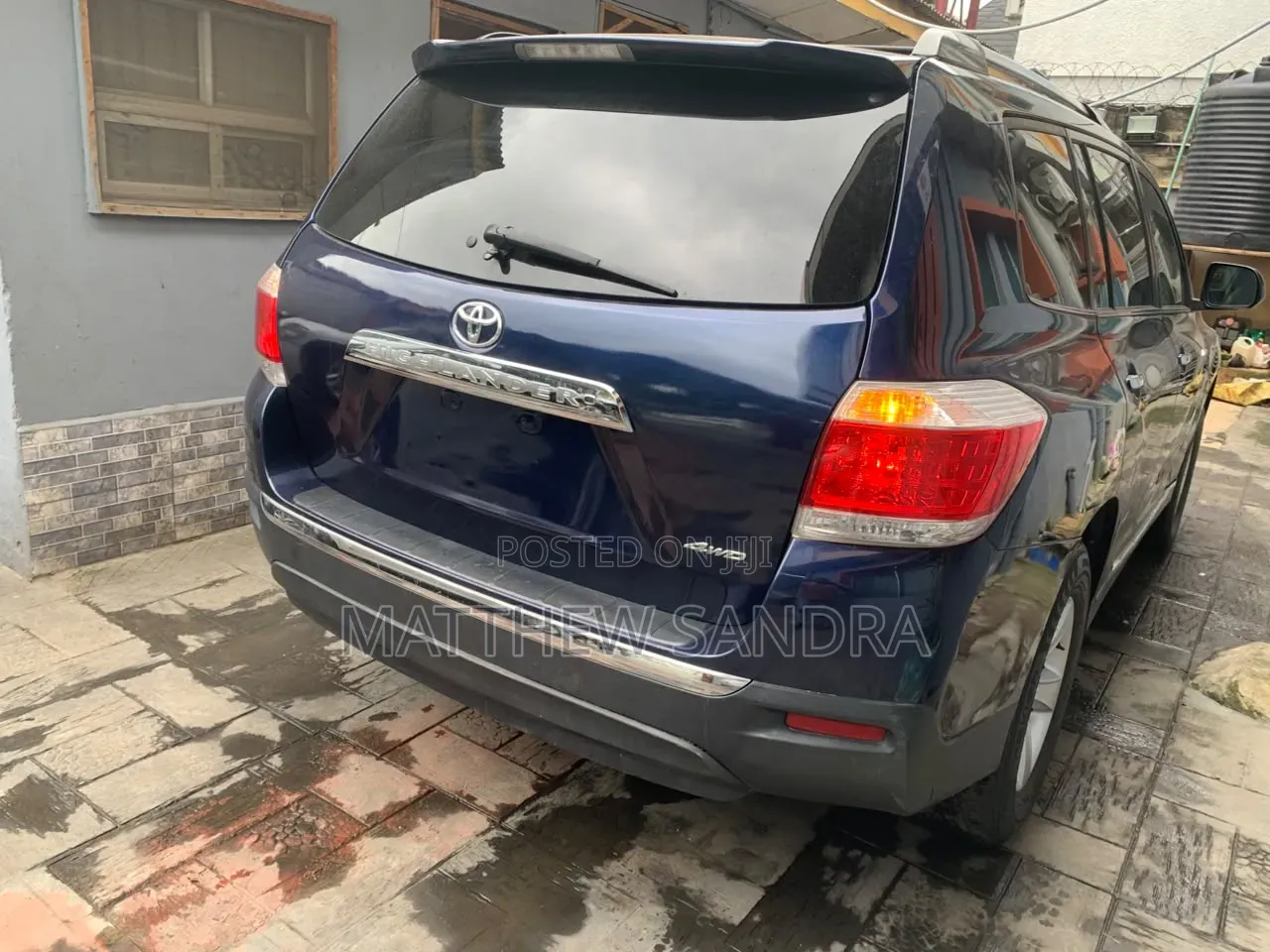 Toyota Highlander 2013 Blue