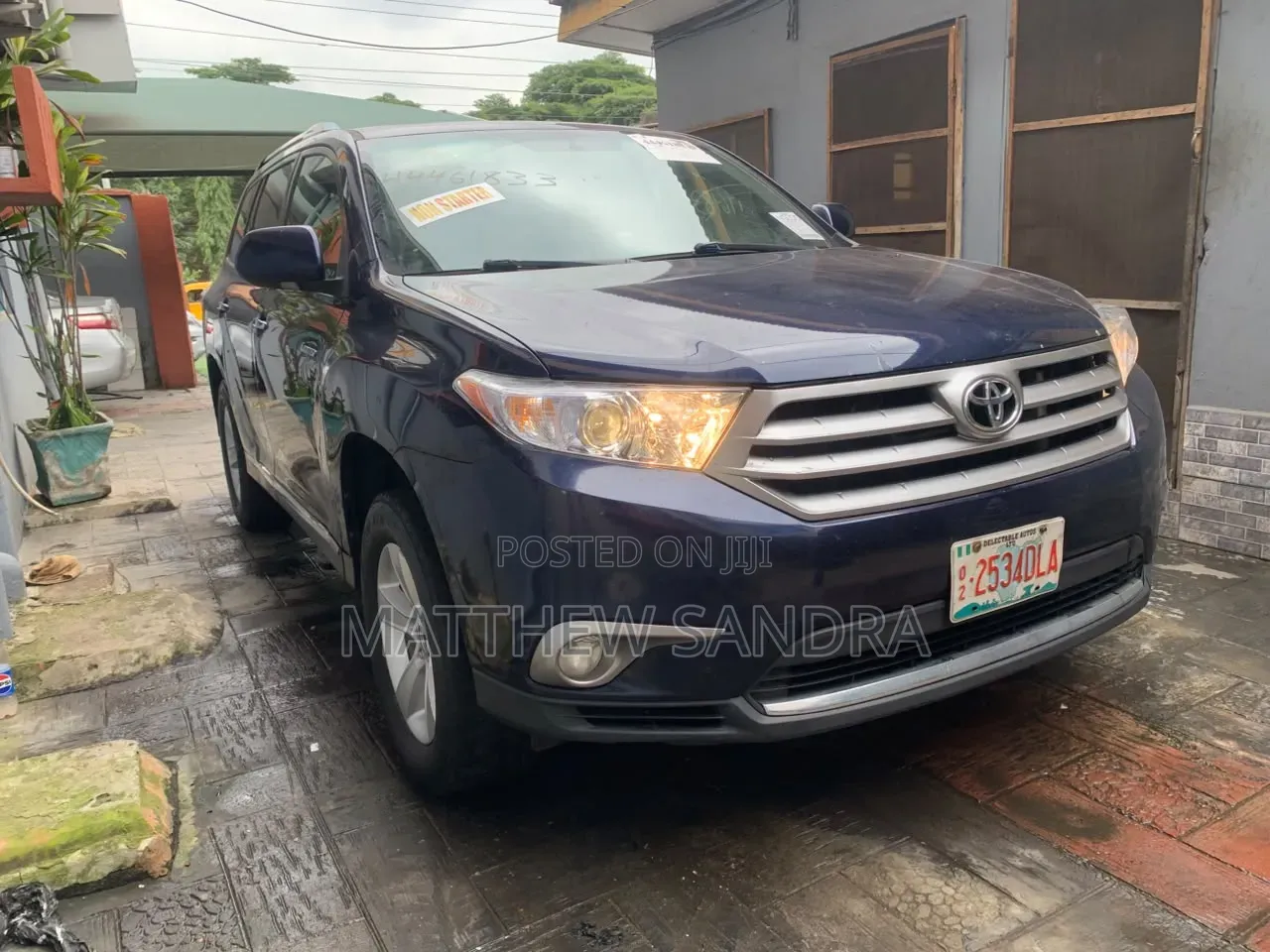 Toyota Highlander 2013 Blue