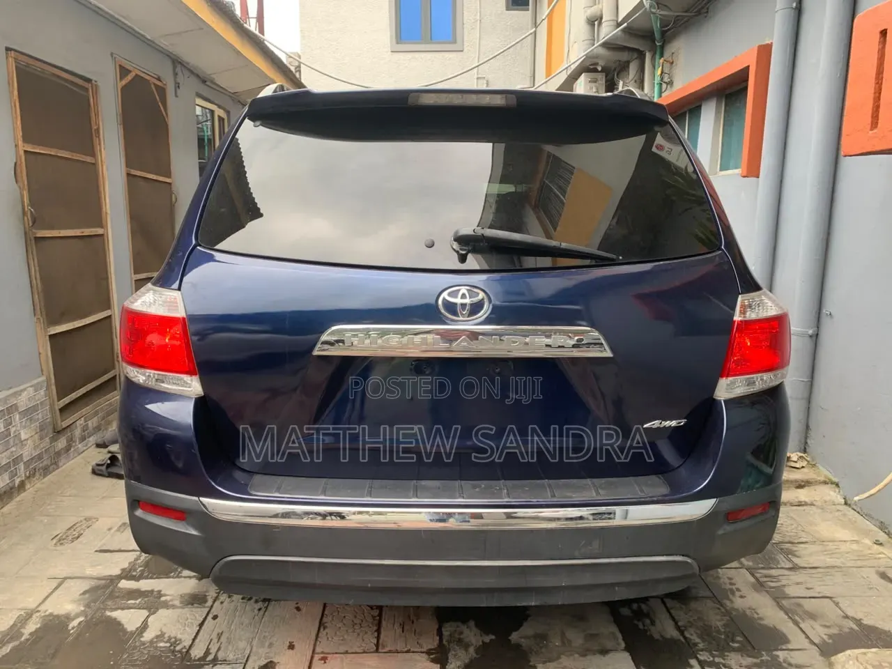 Toyota Highlander 2013 Blue