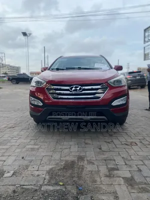 Hyundai Santa Fe 2013 Red