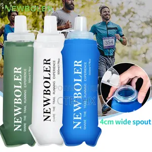 700ml Collapsible Soft Flask for Running, Cycling and Hydration Vests