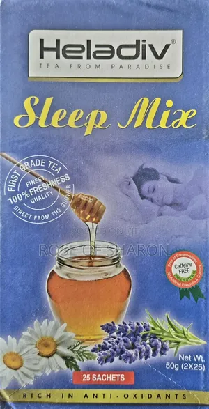 Heladiv Tea From Paradise Sleep Mix Tea for Quality Sleep