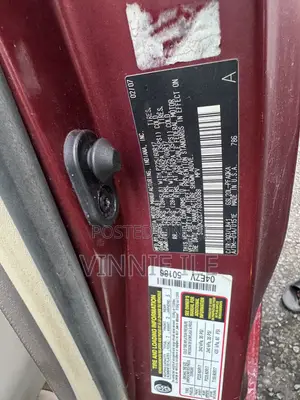Toyota Sienna XLE Limited 2007 Red