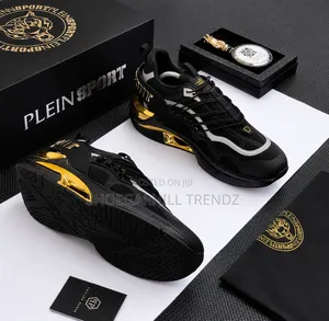 Plein Sports Men's Quality Lux Sneakers