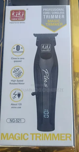 New Gain NG-521 Professional Magic Cordless Trimmer – 7500RPM