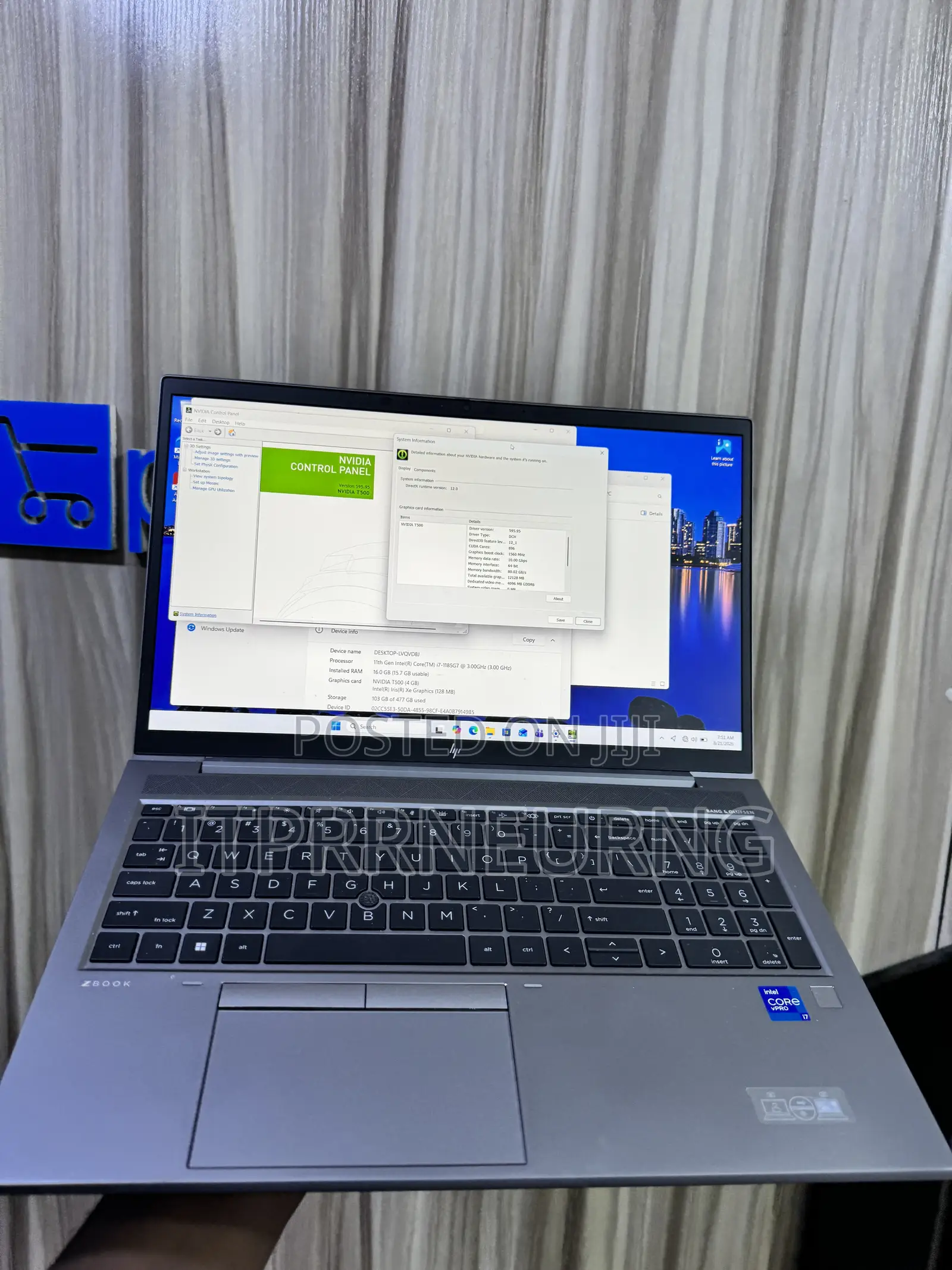 Laptop HP ZBook Firefly G8 4GB Nvidia SSD 512GB