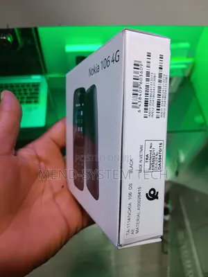 New Nokia 106 Black