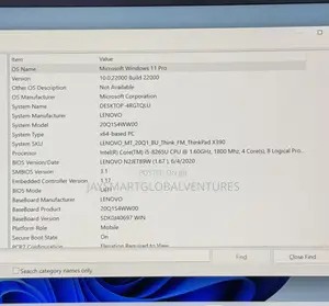 Laptop Lenovo ThinkPad X390 8GB Intel Core i5 SSD 256GB