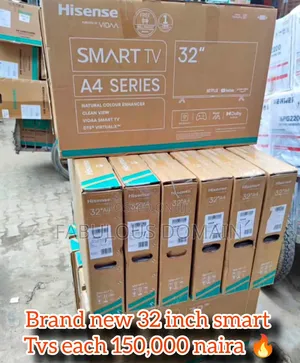 Brand New Hisense 32" Brand New L G Smart Frameless T V