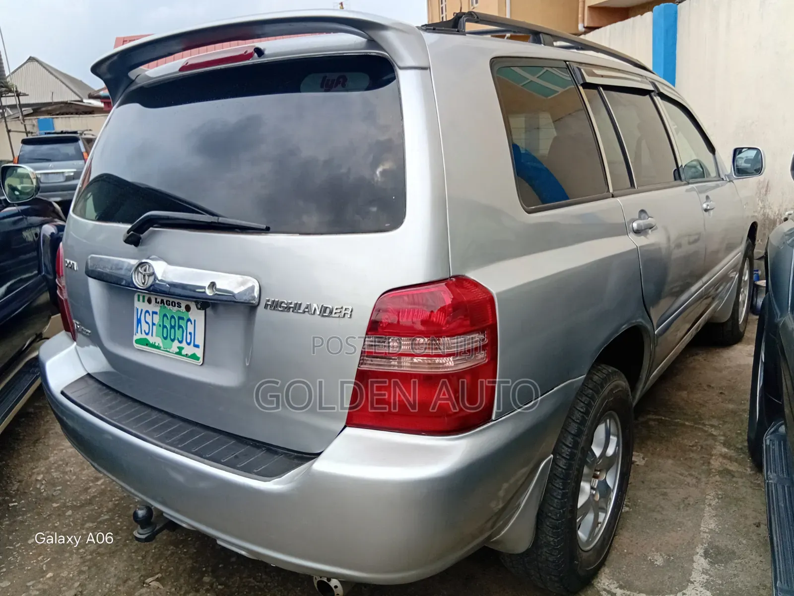 Toyota Highlander 2004 Silver