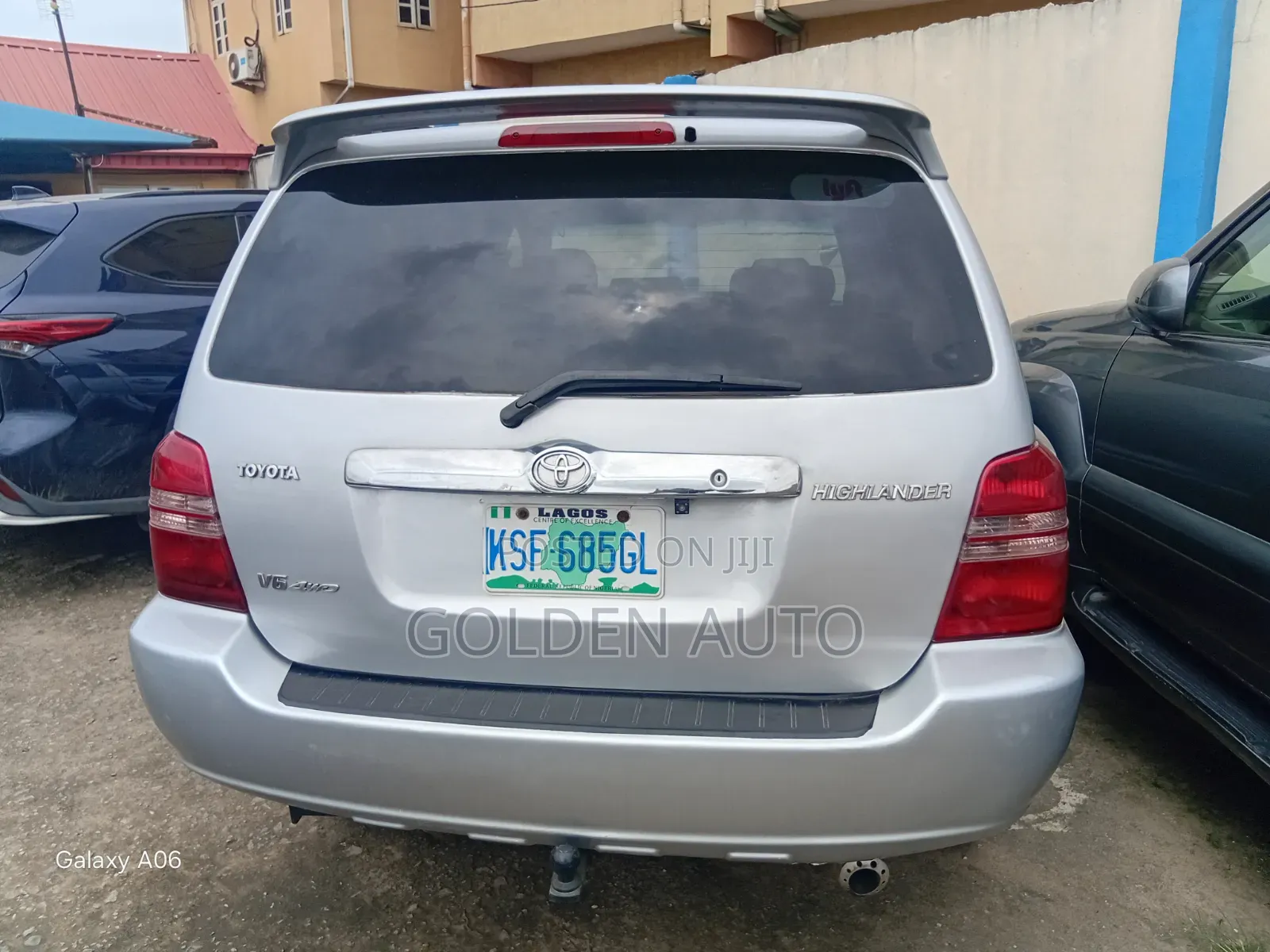 Toyota Highlander 2004 Silver