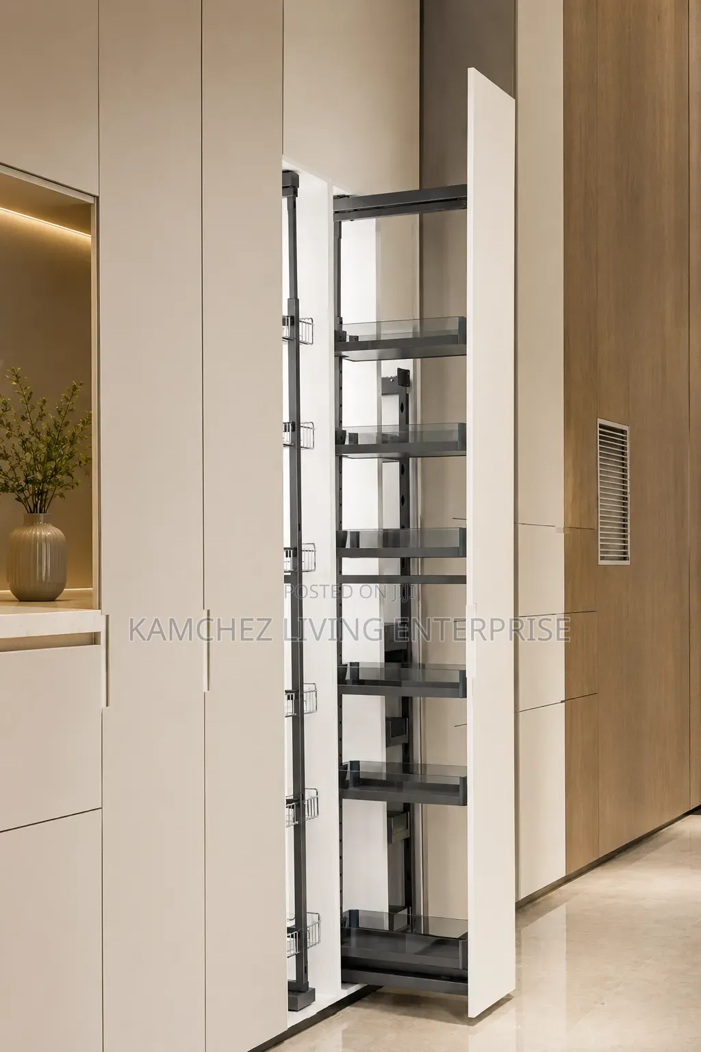 Quality Tall Pull-Out Kitchen Pantry Organizer