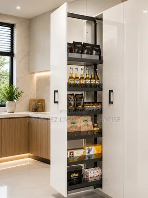 Quality Tall Pull-Out Kitchen Pantry Organizer