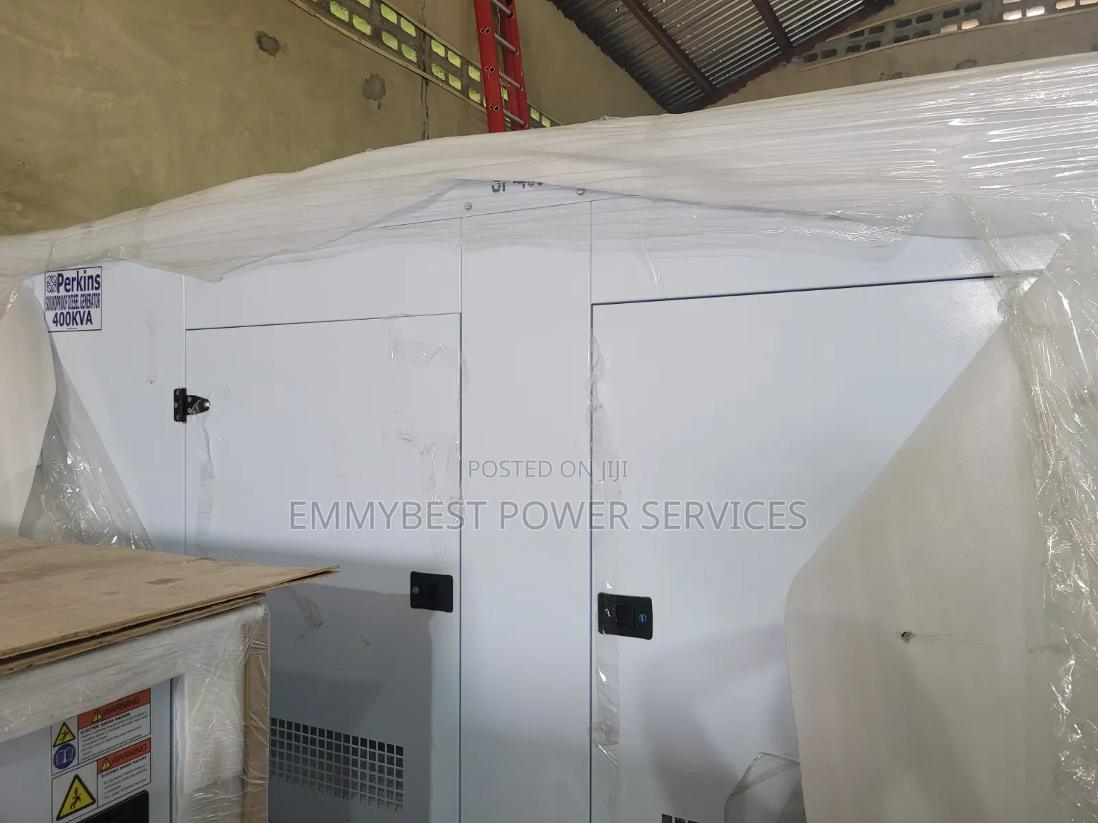 Generator With Soundproof Canopy 400kva