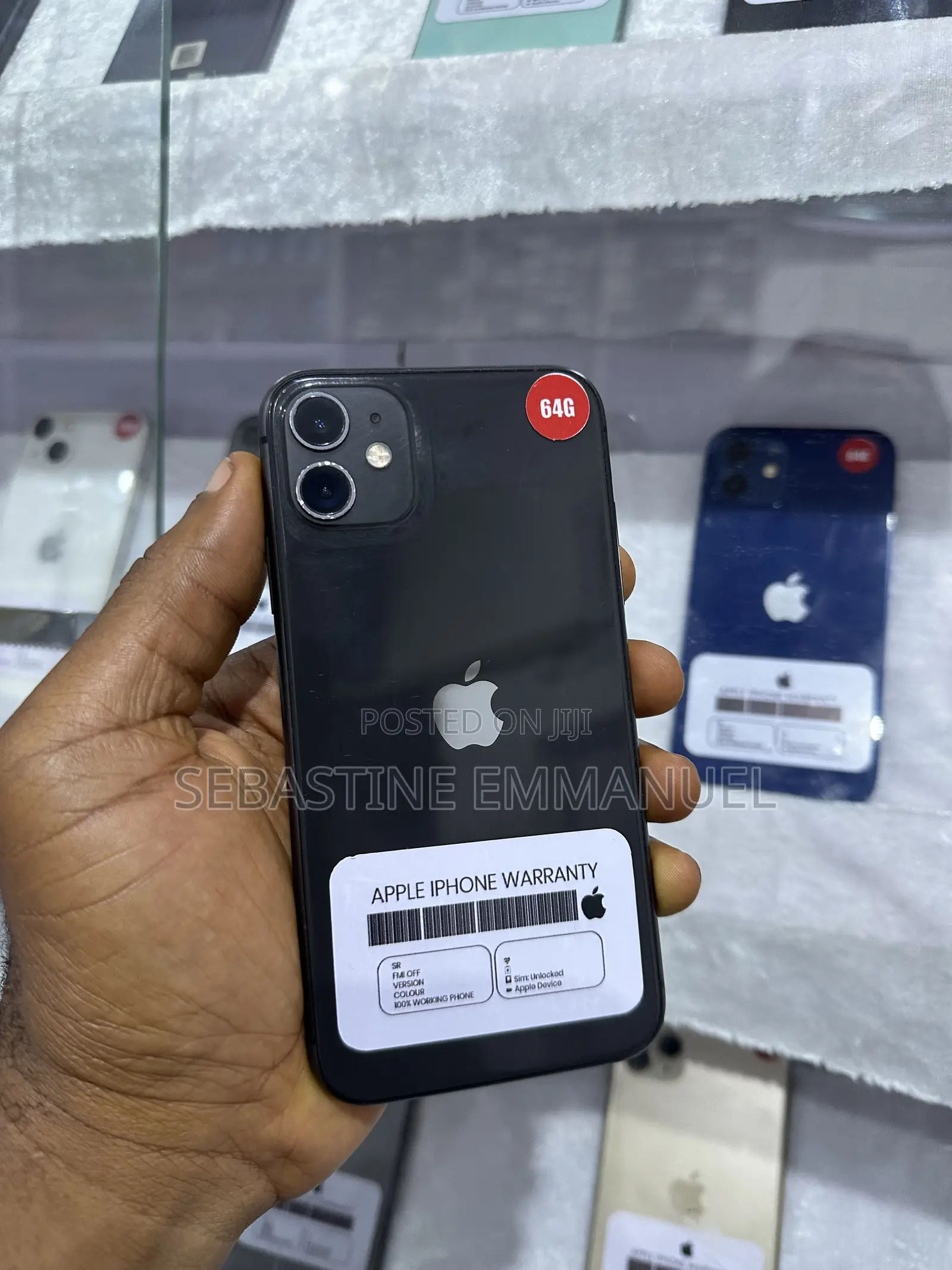 Apple iPhone 11 64 GB Black
