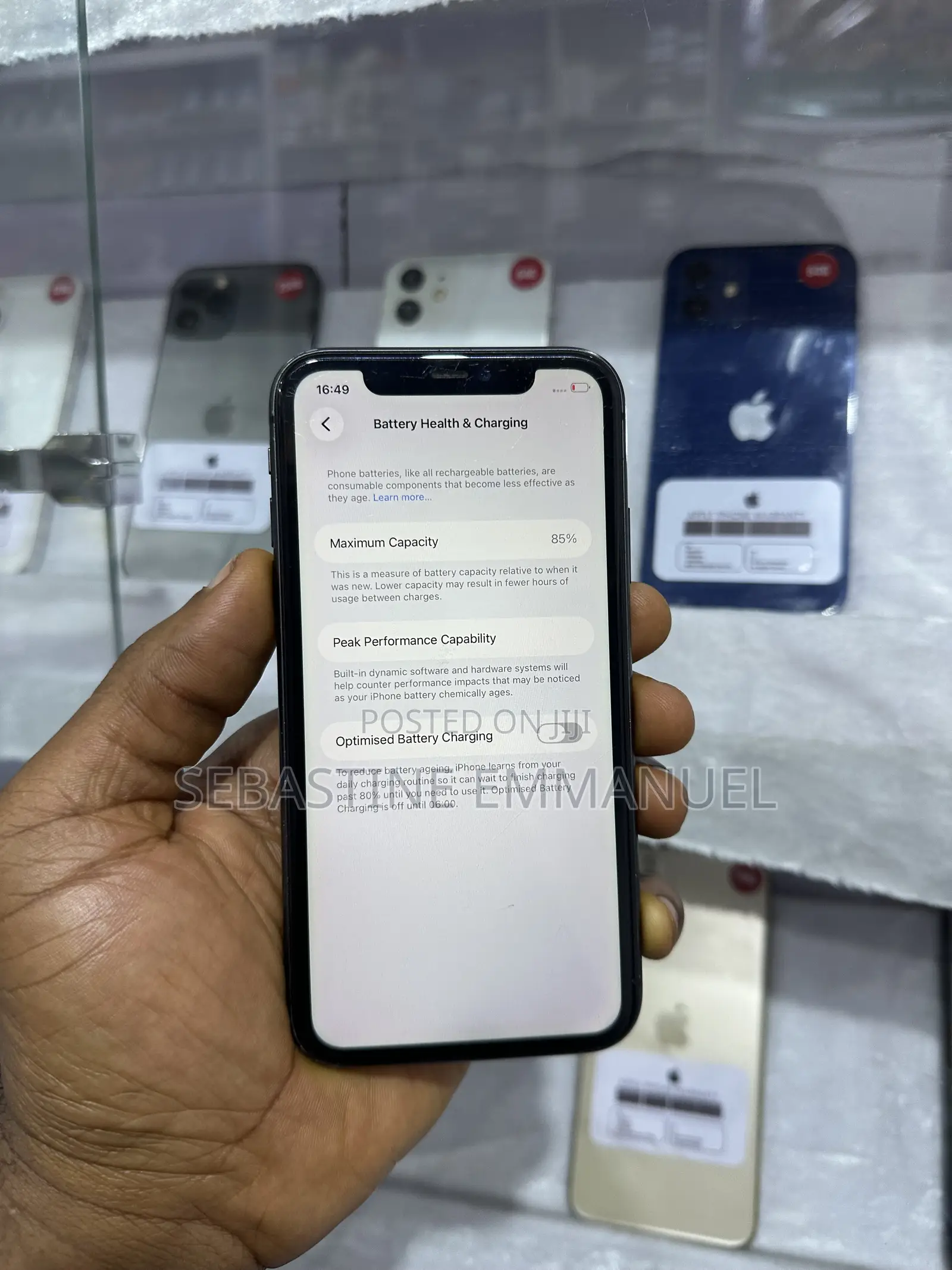 Apple iPhone 11 64 GB Black