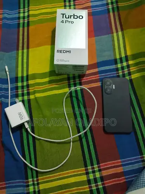 New Xiaomi Redmi Turbo 4 Pro 256 GB Black