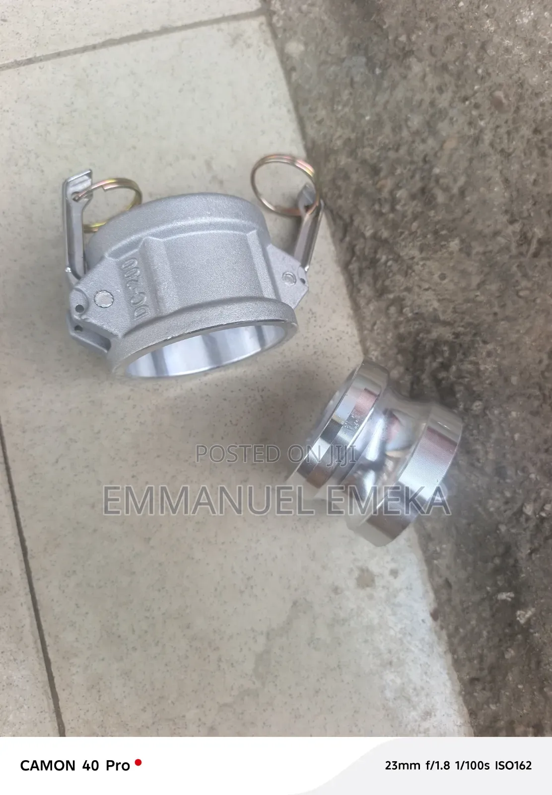 2" Cap and Plug Threaded Cam Locks Couplings