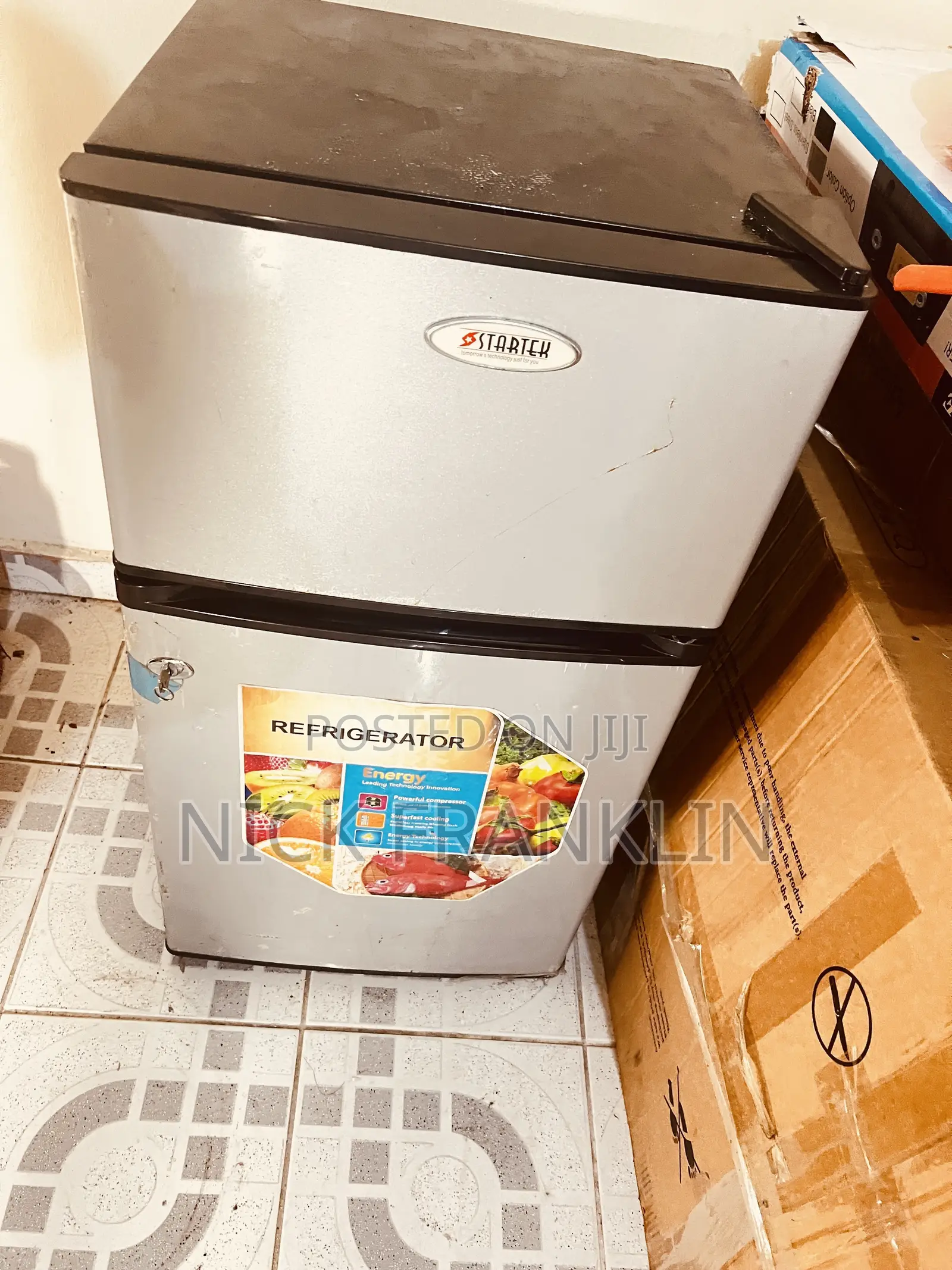 Startek Refrigerator (Fridge + Freezer)