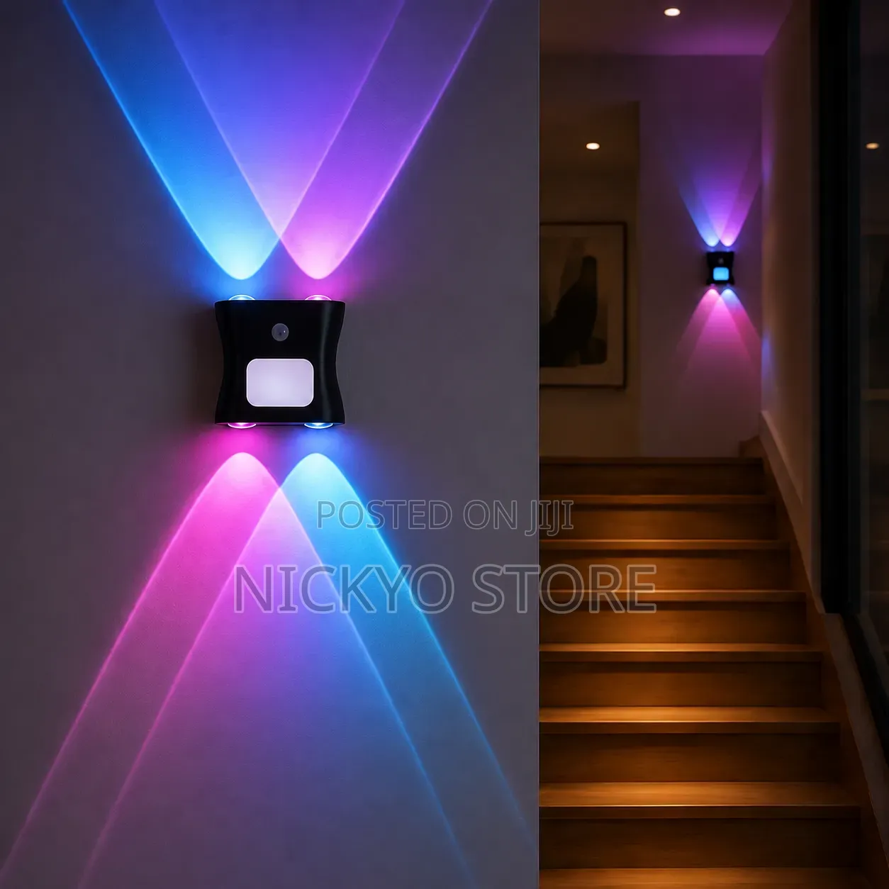 Rechargeable LED Sensor Wall Light