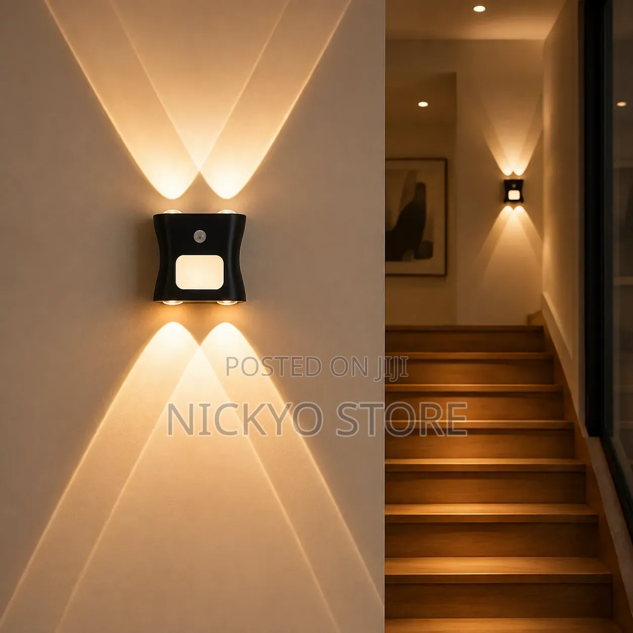 Rechargeable LED Sensor Wall Light